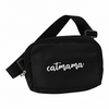 Talking Dog Club Cat Mama Waist Pouch Carry All Tote Bag for Women (Black) Pet Parent-Clothing & Accessories Talking Dog Club Dropship