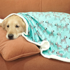 Pets Way Zebra Ultra Soft Winter Blanket for Dogs Both-Bedding, Mats & Travel Supplies Pets Way Dropship