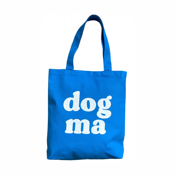 Talking Dog Club Dog Ma Carry All Tote Bag for Women (Blue)
