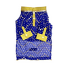 Dogobow Zig Zag Mirror Kurta for Cats & Dogs (Blue) Dogs-Clothing & Accessories Dogobow Dropship