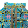 Pawsindia Traditional Nawabi Embroidered Kurta for Cats (Sky Blue) Cats-Clothing & Accessories Pawsindia Dropship