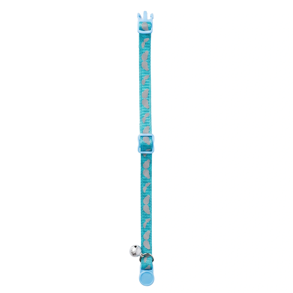 Basil Printed Collar for Cats & Puppies (Blue) Both-Collar, Leashes, harnesses Basil