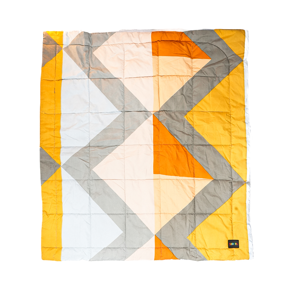Skatrs Sunshine Snuggle Blanket for Dogs & Cats (Yellow) Both-Bedding, Mats & Travel Supplies Skatrs