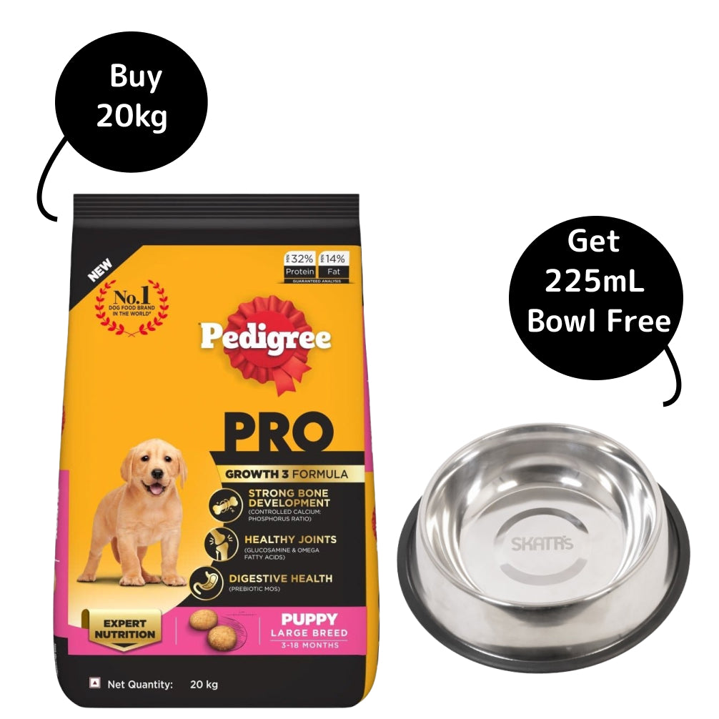 Pedigree PRO Expert Nutrition for Large Breed Puppy (3 to 18 Months) Dog Dry Food