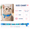Talking Dog Club Everyday Collar with Unicorn Cat Bell for Cats (Blue) Cats-Collar, Leashes, harnesses Talking Dog Club Dropship