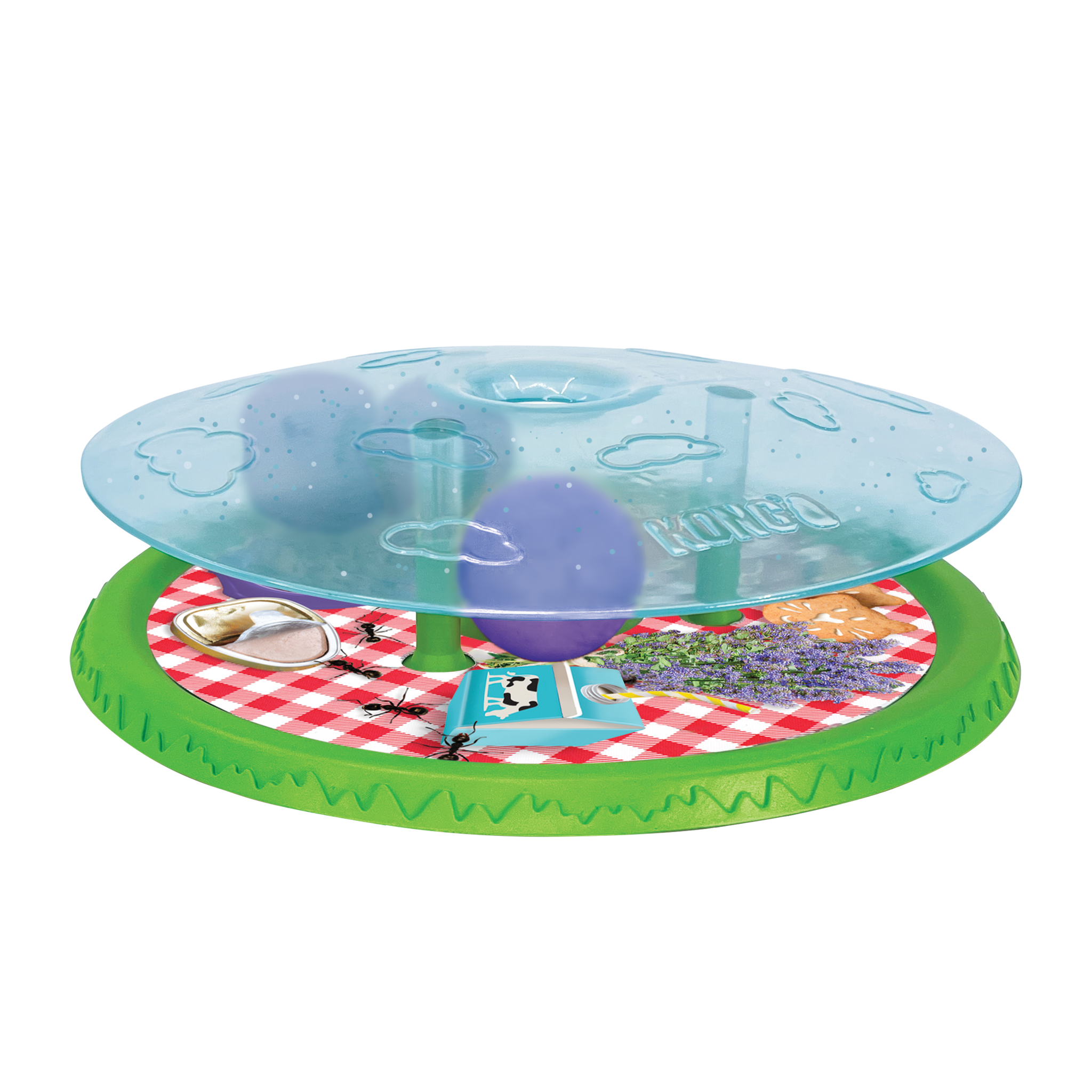 Kong Rewards Picnic Toy for Cats (Multicolour) Cats-Toys Kong 6in