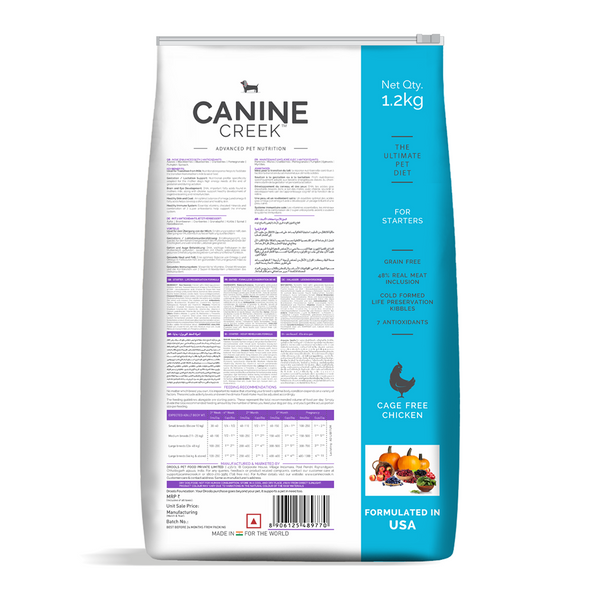 Canine Creek Ultra Premium Starter Puppy Dry Dog Food