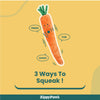 Zippy Paws Carrot Jigglerz Plush Toy for Dogs Dogs-Toys Zippy Paws