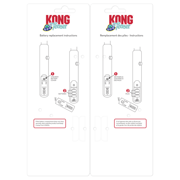 Kong Teaser UFO Toy for Cats (Multicolour)