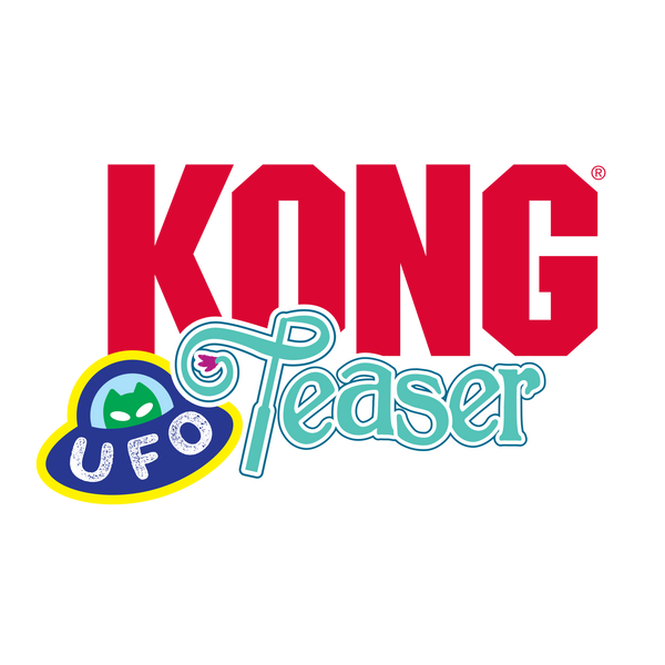 Kong Teaser UFO Toy for Cats (Multicolour)
