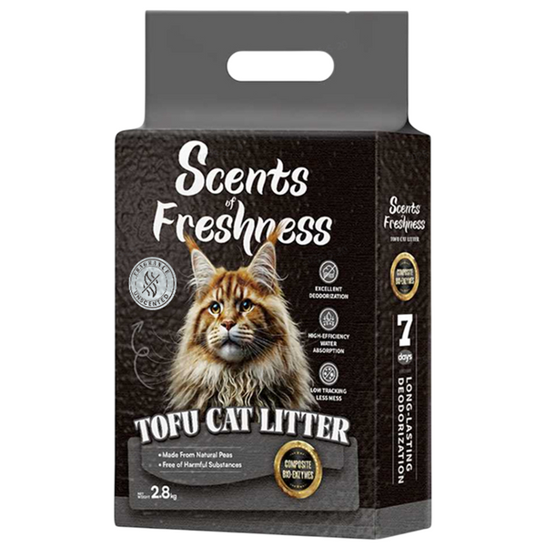 Barkbutler x Scents of Freshness Premium Grade Unscented Original Colour Cat Litter (Grey)