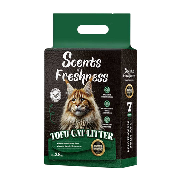Barkbutler x Scents of Freshness Grade 2 Premium Green Tea Scented Cat Litter