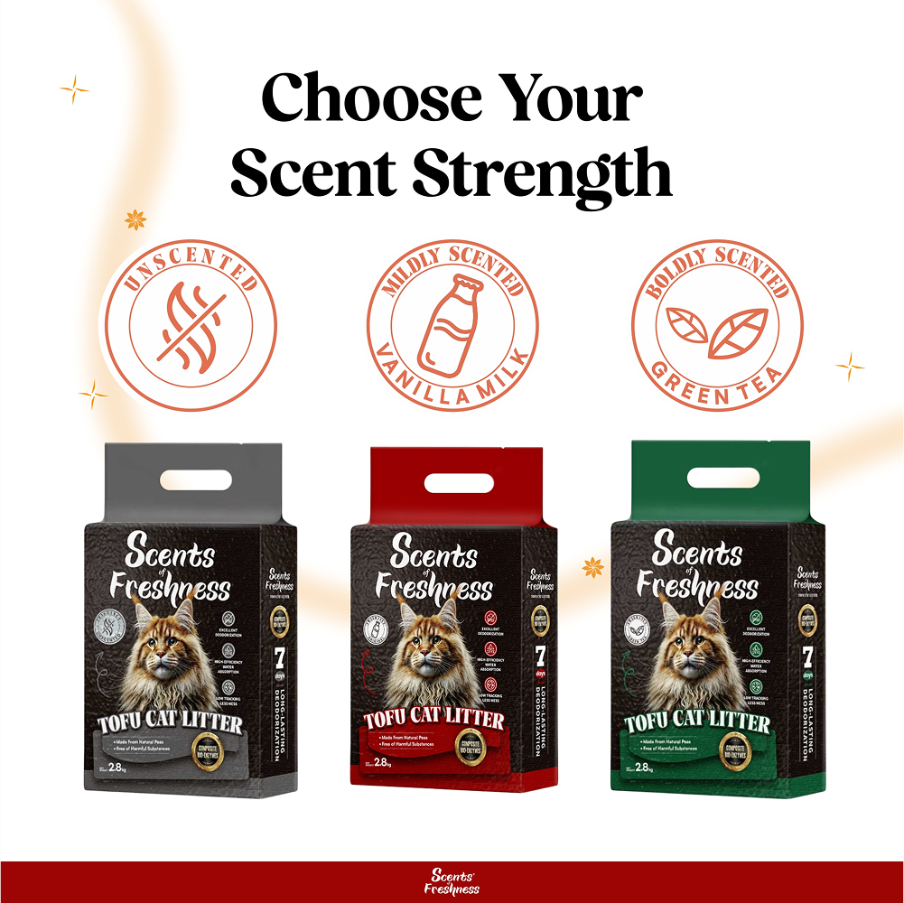 Barkbutler x Scents of Freshness Grade 1 Premium Scented Cat Litter Cats-Litter Barkbutler