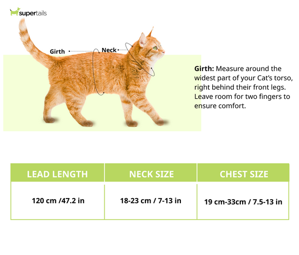 Healing Leaf Angle Soft Harness for Cats (Purple)