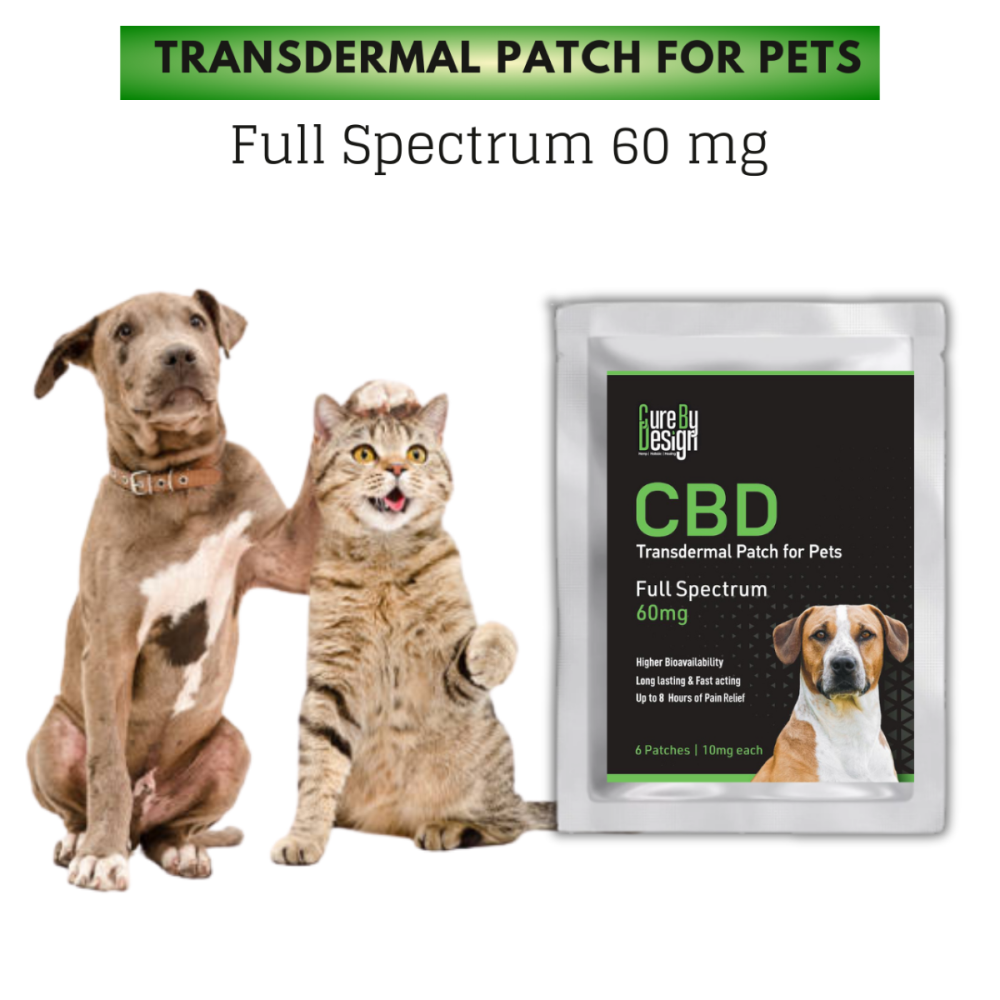 Spectrum Patch Cure By Design Full Spectrum Transdermal Patch Full Spectrum for Dogs ...