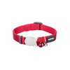 Red Dingo Classic Collar For Cats (Red) Cats-Collar, Leashes, harnesses Red Dingo Dropship XS