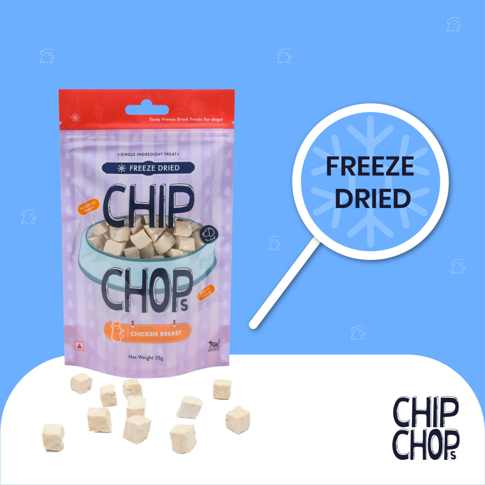 Chip Chops Freeze Dried Chicken Breast Dog Treats