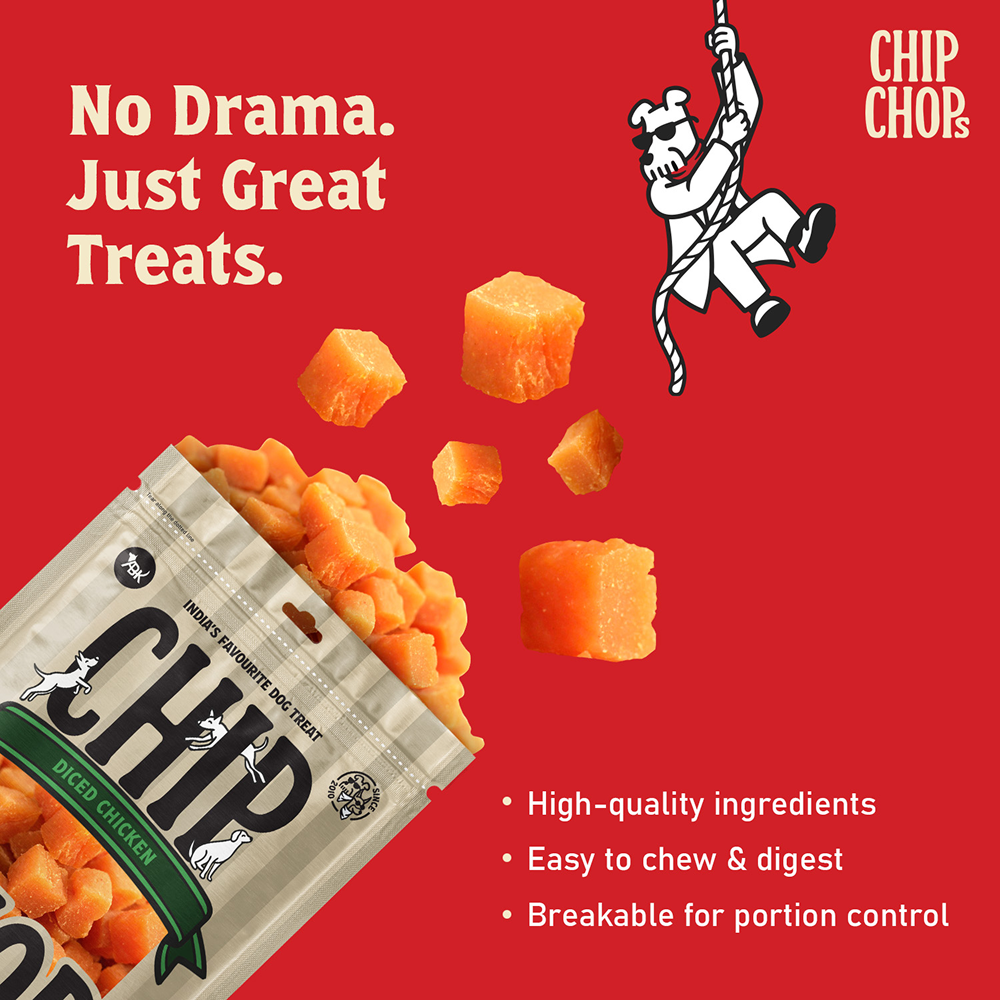Chip Chops Diced Chicken Dog Treats Dog Treats + Others Chip Chops