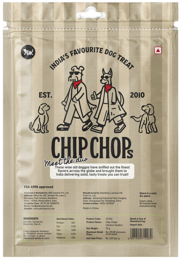 Chip Chops Chicken Tenders Dog Treats