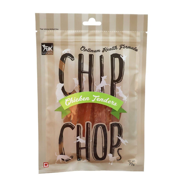 Chip Chops Chicken & Calcium and Chicken Tenders Bone Dog Treats Combo