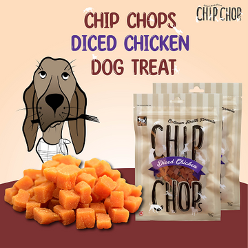 Chip Chops Diced Chicken Dog Treats