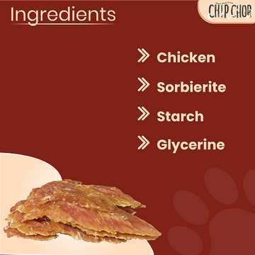 Chip Chops Roast Chicken Strips Dog Treats