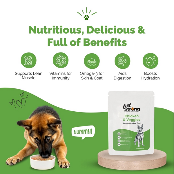 PetStrong Premium Wet Food Variety Pack Combo for Dogs