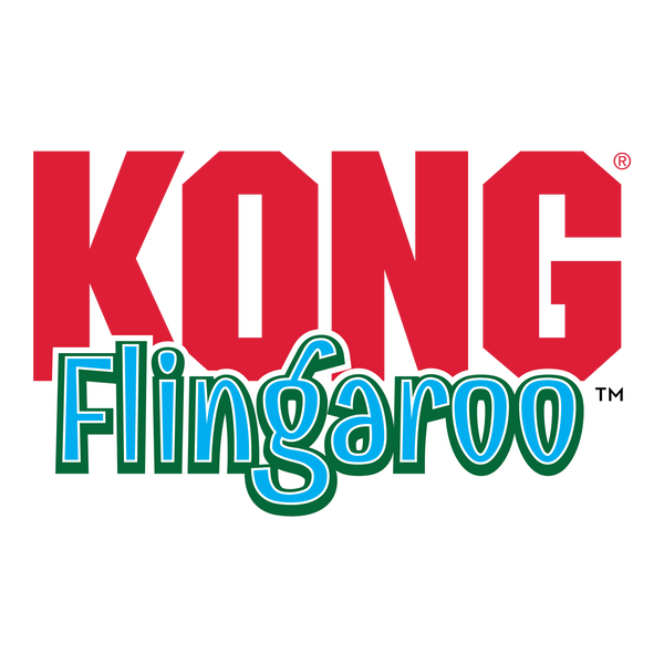 Kong Flingaroo Caterpillar Toy for Cats (Blue & Green)