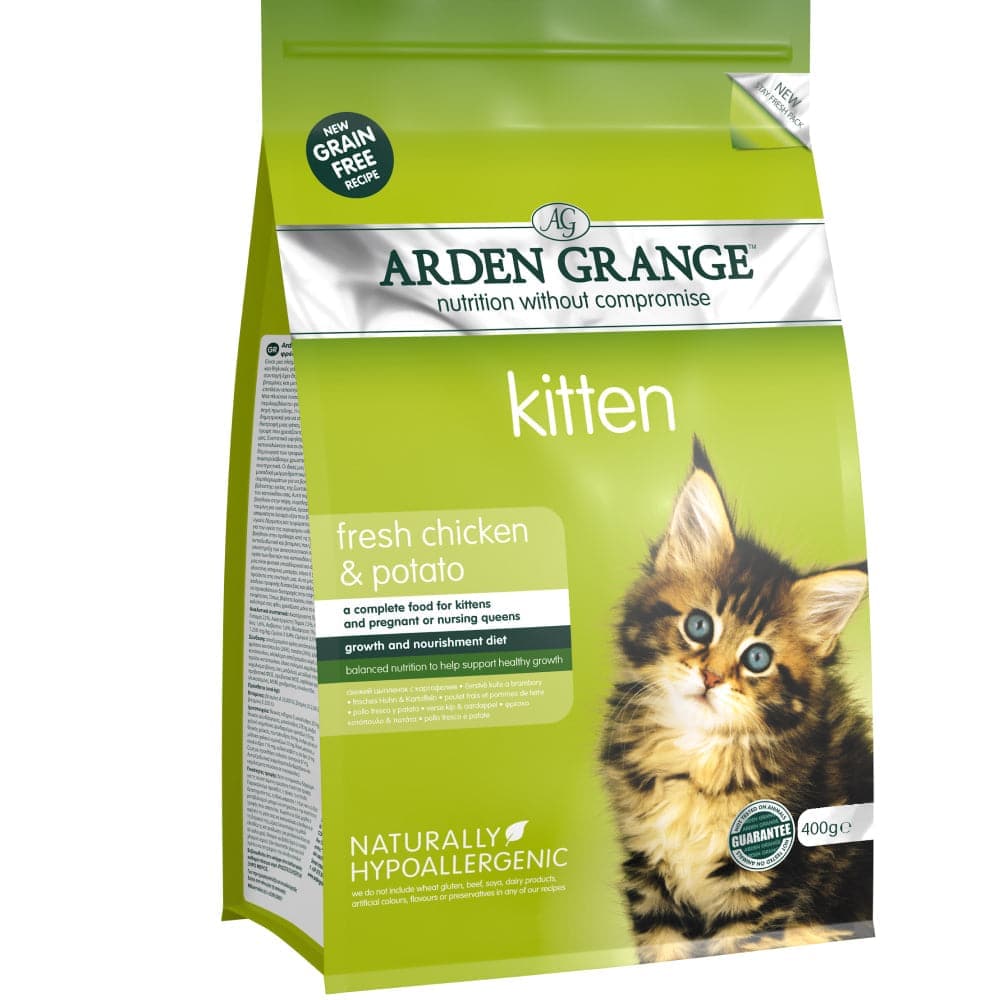 Arden Grange Kitten Dry Food | Fresh Chicken & Potato Cats- Dry food Arden Grange 400g