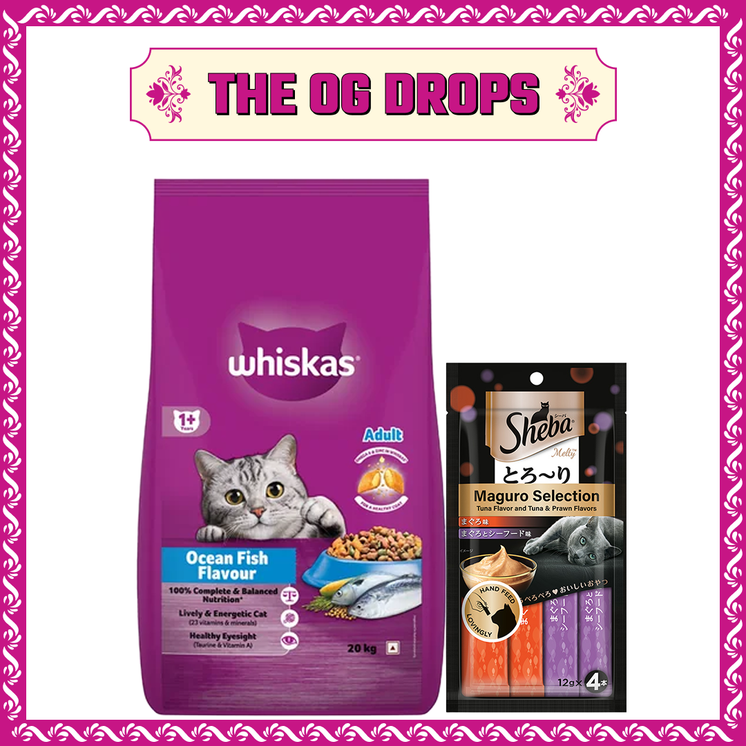 Whiskas Ocean Fish Flavour Adult Cat Dry Food Cats- Dry food Whiskas