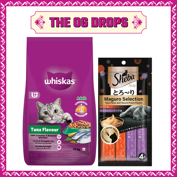 Whiskas Tuna Flavour Adult Cat Dry Food