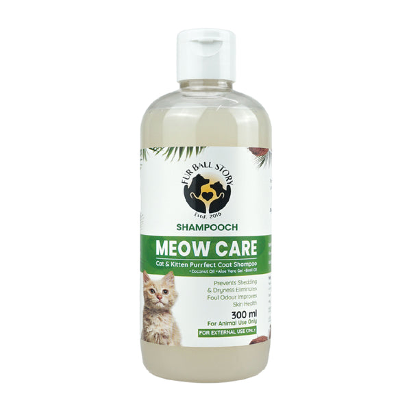 FurBall Story Shampooch Meow Care Shampoo for Cats