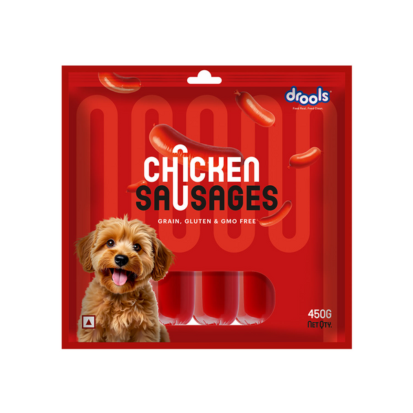 Drools Chicken Sausages Dog Treats