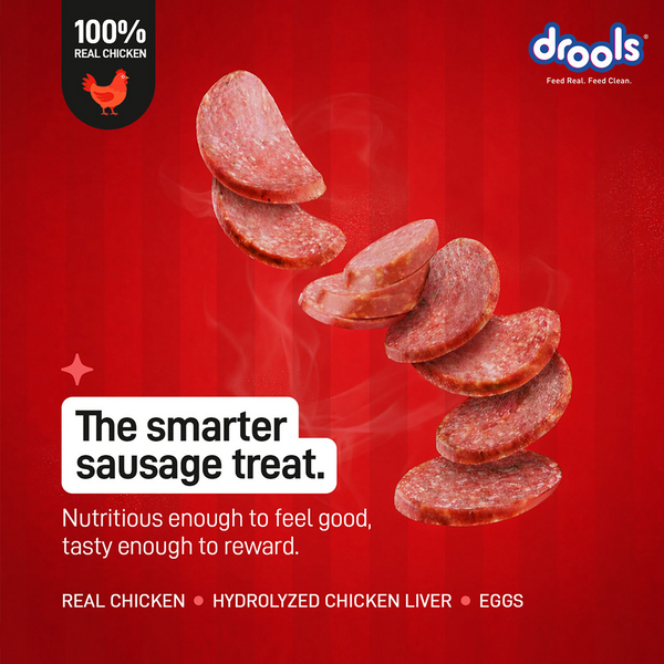 Drools Chicken Sausages Dog Treats
