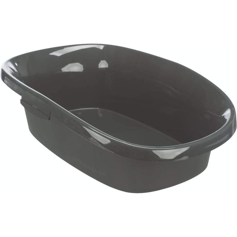 Trixie Be Eco Carlo Litter Tray with Rim for Cats (Anthracite/Grey Green)