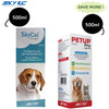 Skyec Sky Cal Calcium Supplement Syrup (500ml) and Petup Pro Syrup (500ml) for Dogs and Cats Combo Both-Pharmacy Skyec Pharmacy 500ml+500ml