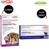 Savavet Kiwof Plus Dog Deworming Tablet (10 tablets) and Fiprofort Plus Tick & Flea Control Spot On for Dogs (20-40kg) Combo Dogs-Pharmacy Savavet Pharmacy 1 Strip (10 tablets) + 20-40kg (2.68ml)