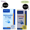 Virbac Canitone Tablets (30 tablets) and Nutrich Tablets (60 Tablets) for Dogs & Cats Combo Both-Pharmacy Virbac Pharmacy 30 tablets + 60 tablets