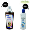 Virbac Vitabest Derm Omega 3+6 Syrup (250ml) and Intas Conaseb Shampoo (200ml) for Dogs & Cats Combo Both-Pharmacy Exclusive Combo 250ml+200ml