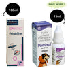 Intas Pomisol Ear Drops (15ml) and Virbac Epiotic Ear Cleanser for Dogs & Cats (100ml) Combo Both-Pharmacy Exclusive Combo 15ml+100ml