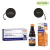 Savavet Kiwof Plus Dog Deworming Tablet (Pack of 10) And Mankind Hepamust Liver Tonic Appetite Booster for Dogs and Cats (200ml) Combo Dogs-Pharmacy Exclusive Combo 1 Strip (10 tablets) + 200ml