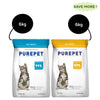 Purepet Seafood and Ocean Fish Adult Cat Dry Food Combo Cats- Dry food Purepet