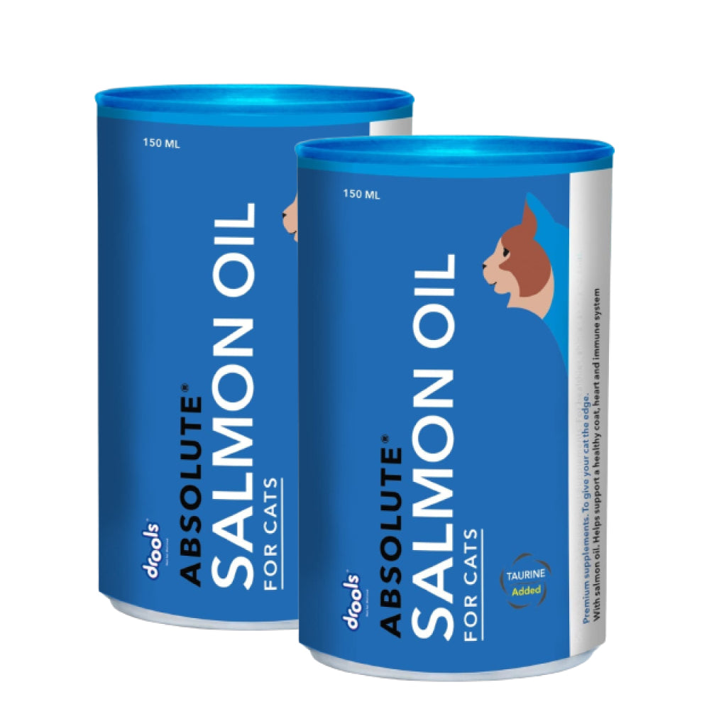 Drools Absolute Salmon Oil Syrup Supplement for Cats