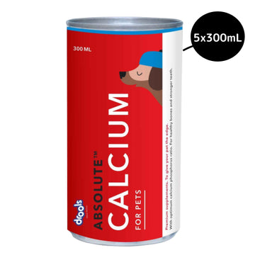 Drools Absolute Calcium Oil Syrup Supplement for Dogs and Cats