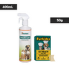 Himalaya Fresh Coat No Rinse Spray & Furlicks Gut Health Supplement Dog & Cat Combo Exclusive Combo Exclusive Combo 400mL+50g