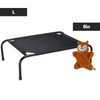 Skatrs Black Elevated Bed & Barkbutler x Fofos Glove Plush Fox Toy Dog Combo Exclusive Combo Exclusive Combo L+8in