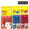 Me O Crab, Chicken, Liver, Goat, Milk, Tuna, Tomato Combo Creamy Treats Cat Cats-Treats & Others Me O 60g+60g+60g