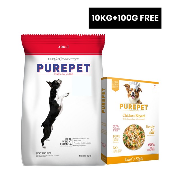 Purepet Meat and Rice Adult Dog Dry Food