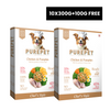 Purepet Chicken and Pumpkin Fresh Food for Dogs Dogs-Fresh Food Purepet 10x300g+100g Fresh Food Free