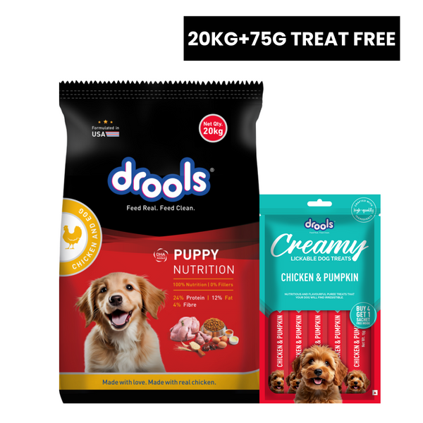 Drools Chicken and Egg Puppy Dog Dry Food